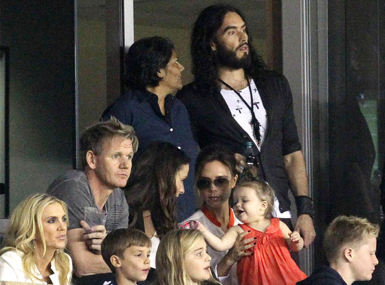 Victoria Beckham, Gordon Ramsay, Russell Brand Victoria Beckham, Gordon Ramsay, Russell Brand